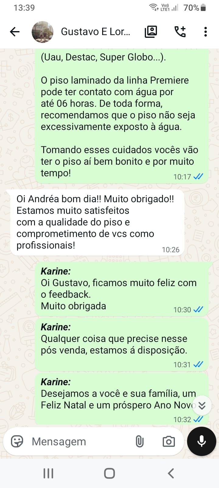 Depoimento 2 WhatsApp