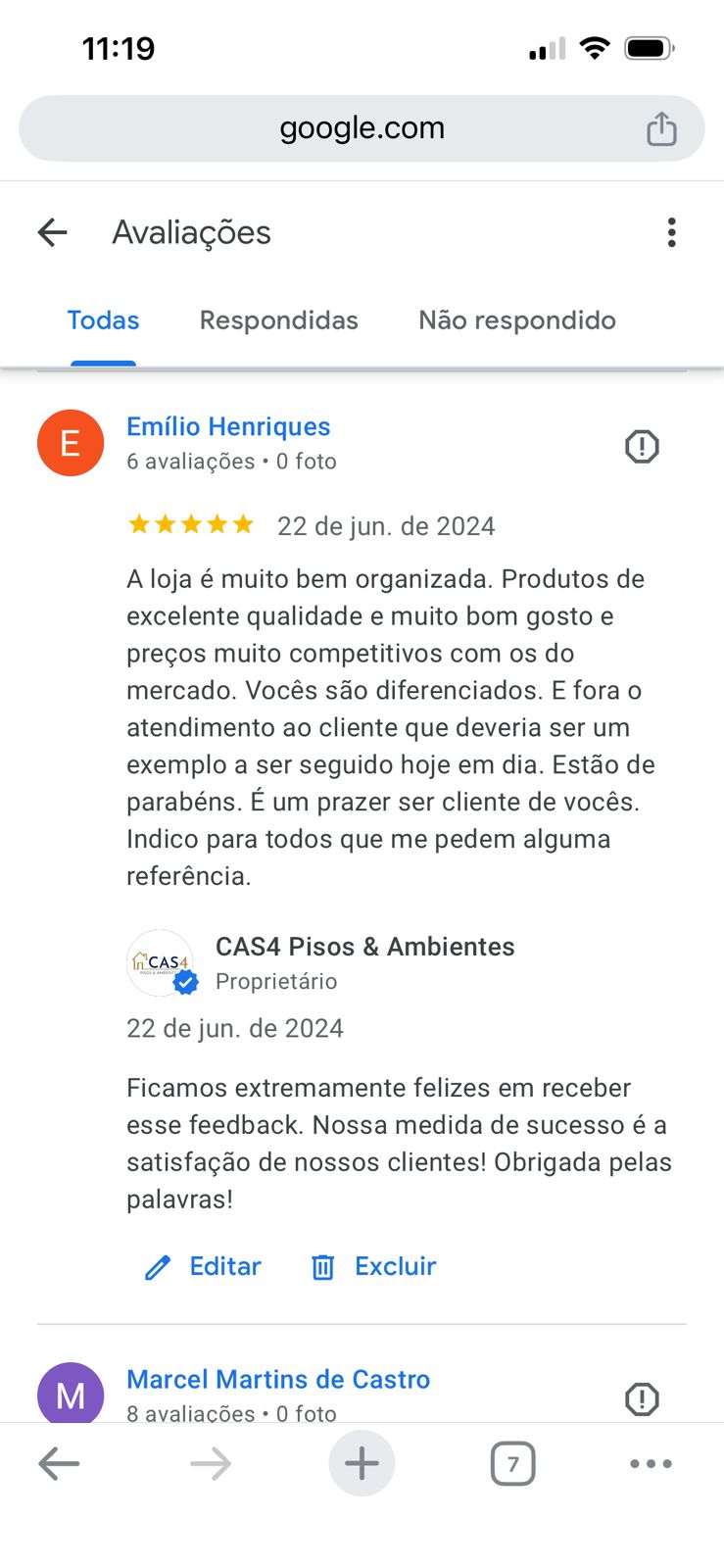 Depoimento 1 WhatsApp